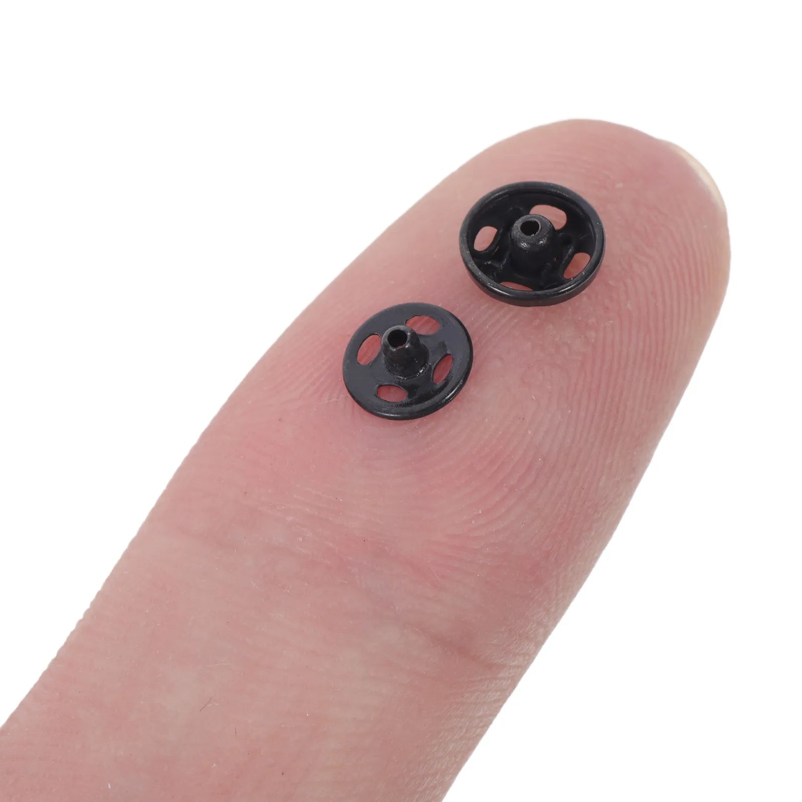 30Pcs Mini Buttons Metal Tiny Round Buttons Double Holes for Sewing Craft DIY Garment Accessories Clothing Accessories Peaceful Pleasures Health and Wellness