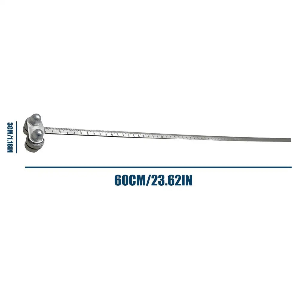 Heavy-Duty Circular Saw Cutting Guide | Stainless Steel Ruler
