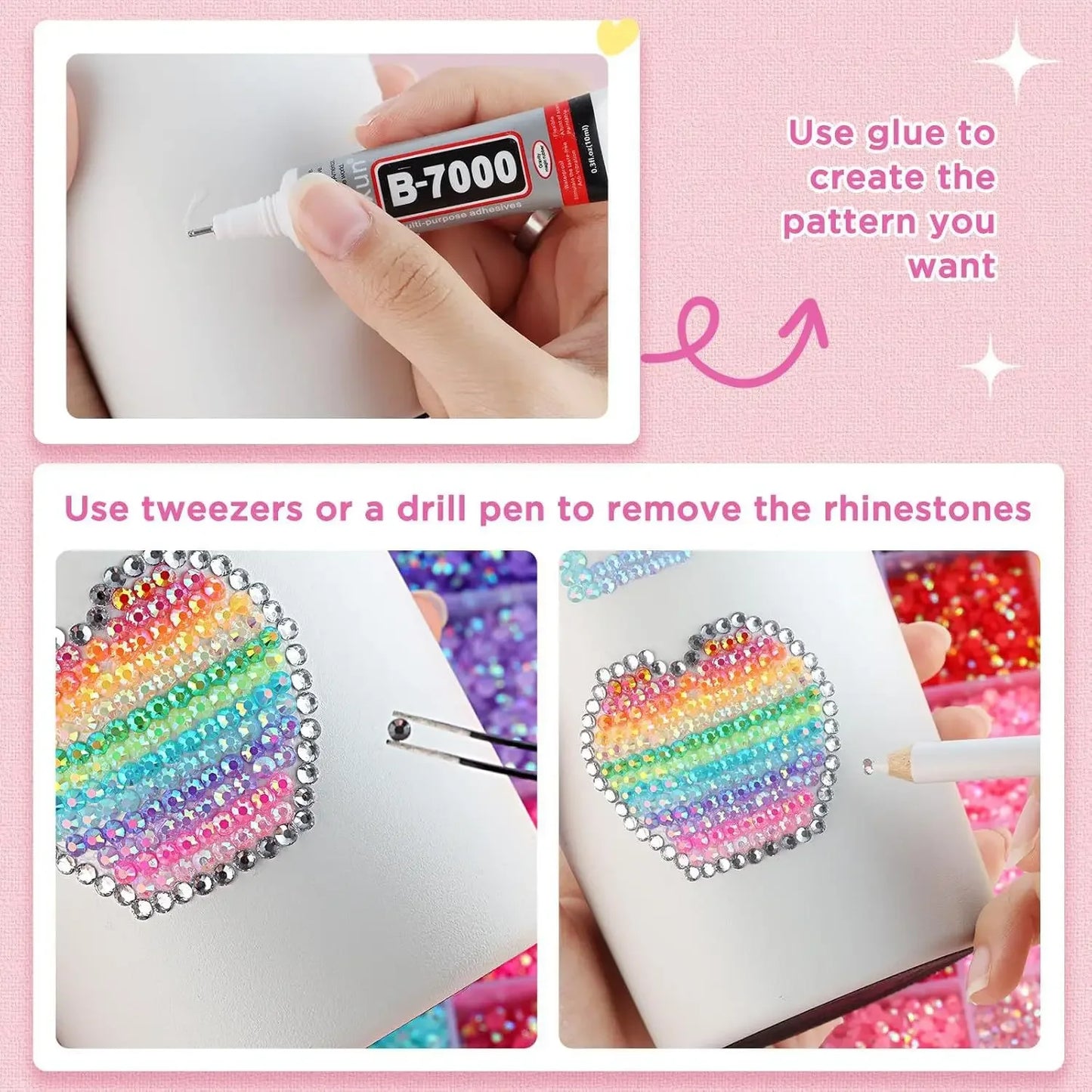 Jelly Rhinestone Flatback Bedazzling Kit – Crystal Gems for DIY