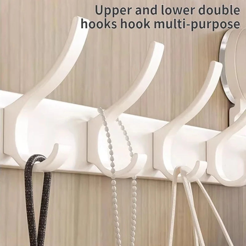 No-Drill Adhesive Wall Hooks 8 Pack – Bathroom & Kitchen