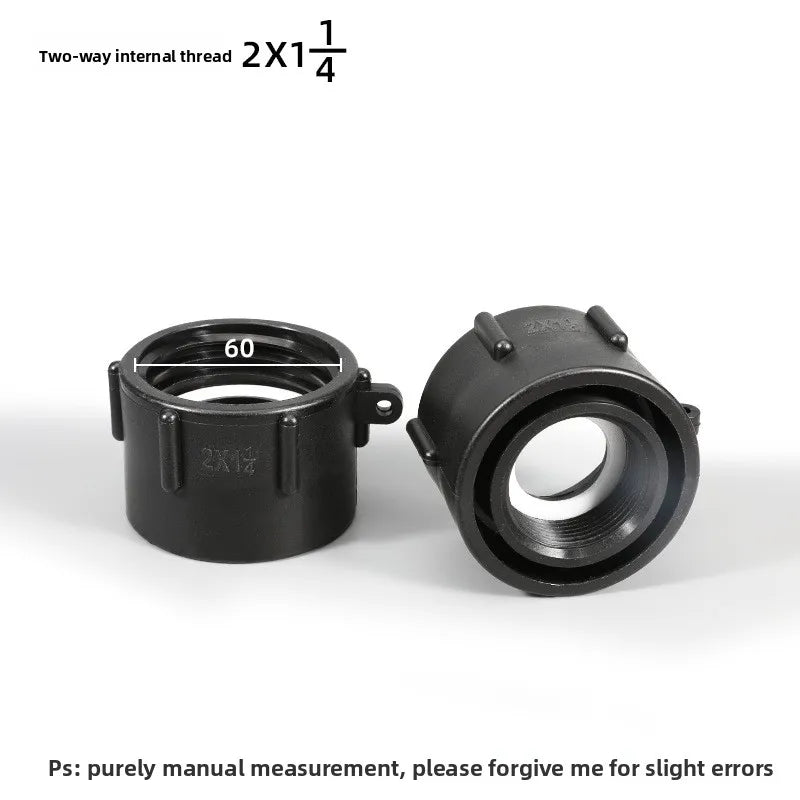IBC Tank Adapter S60 Thread Connector – 1" to 100mm Fitting