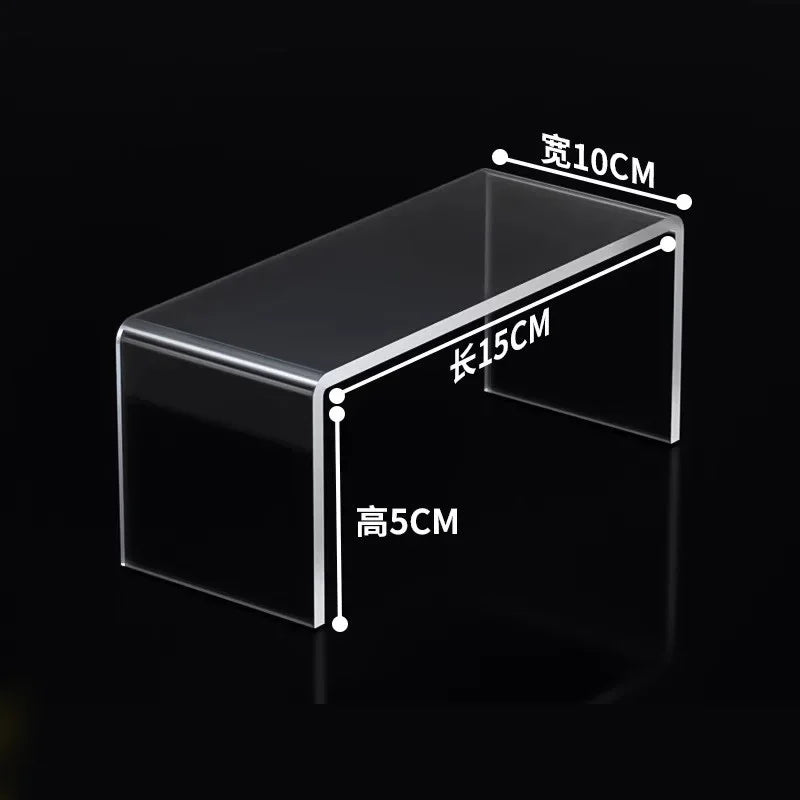Acrylic U-Shape Desktop Storage Rack | Cosmetics & Shelf Organizer