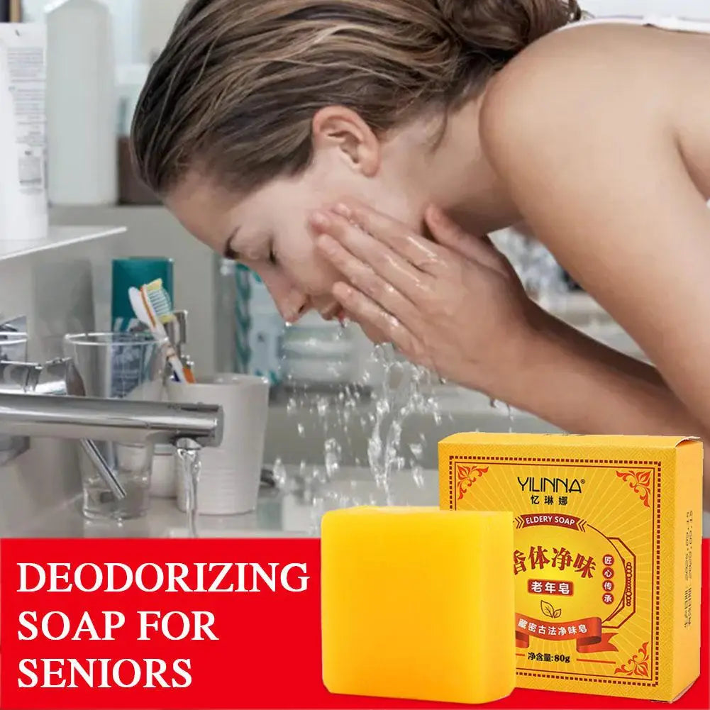 Herbal Oil-Control Cleansing Soap Bar | Traditional Formula 1–2 Pack