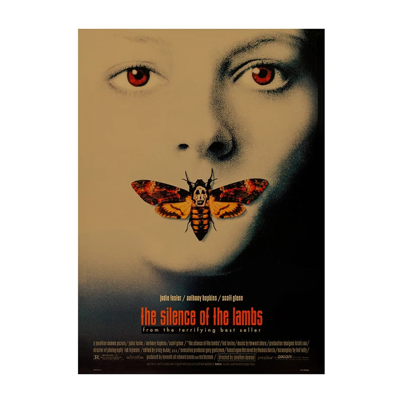 Retro Leon Movie Canvas Wall Art | Vintage Film Poster Print