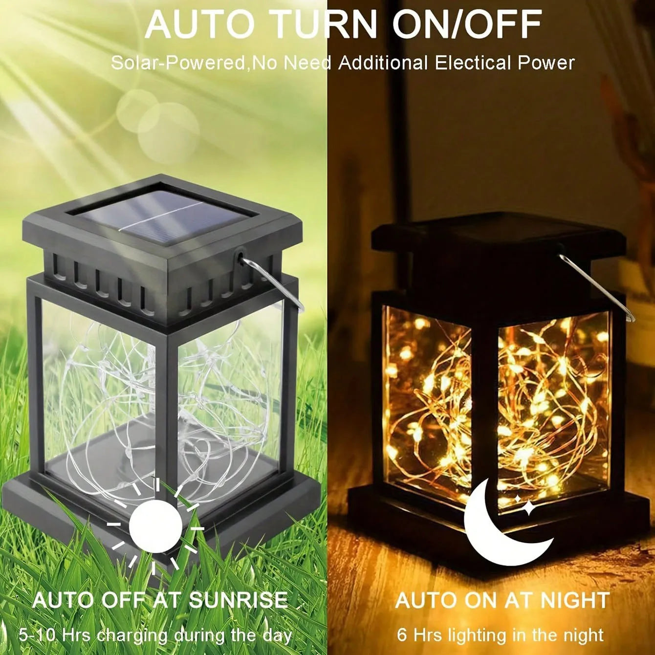 Solar Garden Lights Outdoor – Decorative LED Solar Lamp
