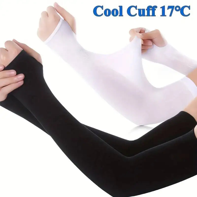 Women's UV Arm Sleeves – Cooling Sun Protection Sports Gloves