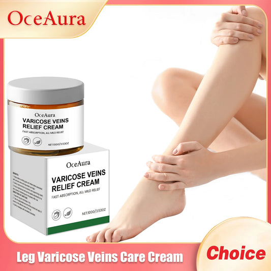 OceAura Leg Vein Repair Cream | Circulation & Skin Firming 100g Leg Repair Cream Peaceful Pleasures Health and Wellness