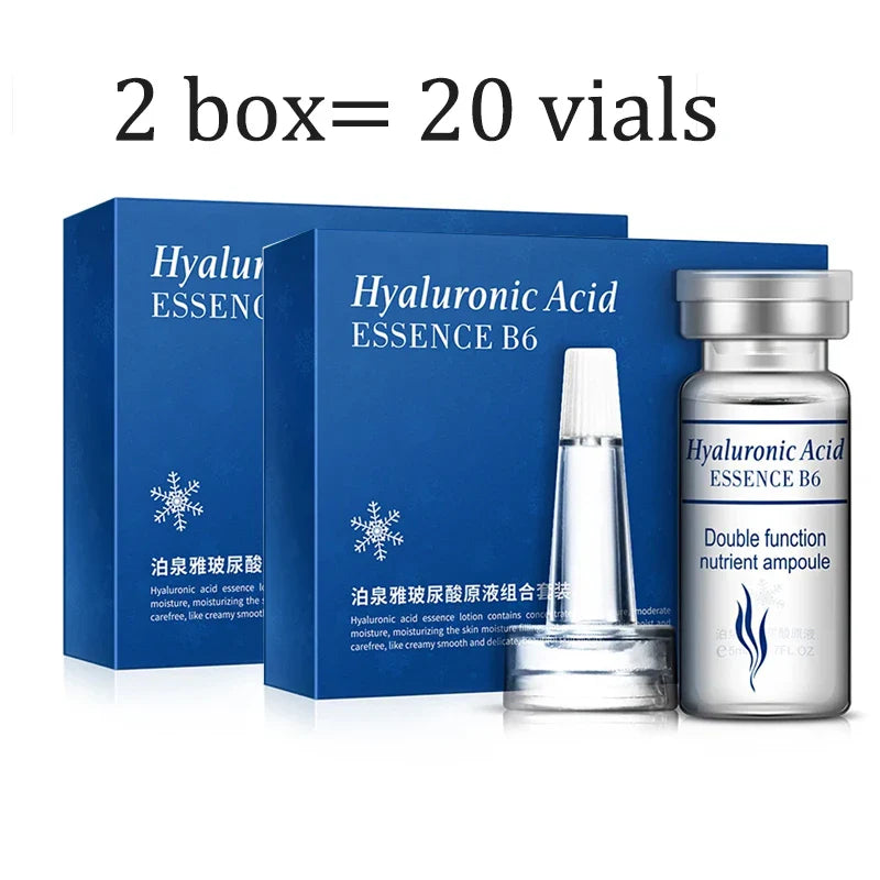 BIOAQUA Hyaluronic Acid & Vitamin C Face Serum Set – 10 x 5ml