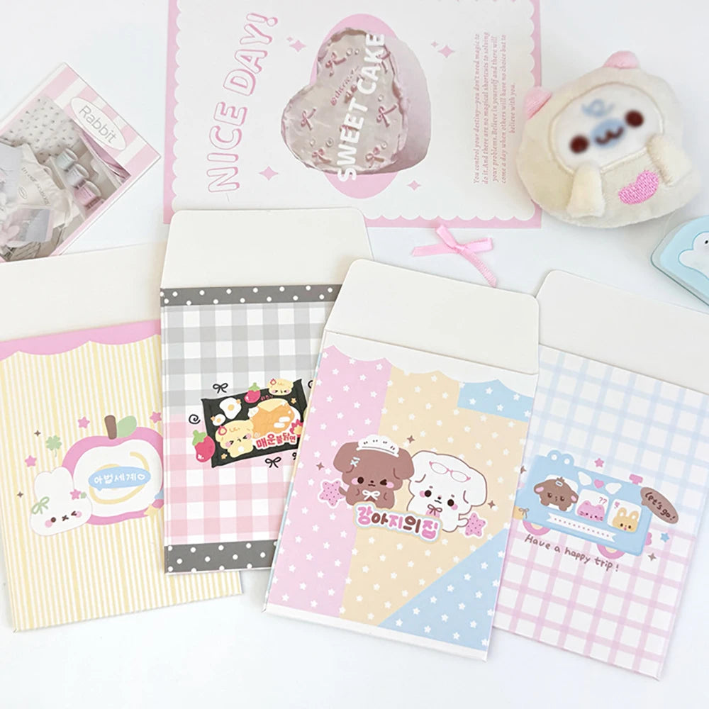 5 Small Card Sleeve Envelope Bag High-value Kraft Paper Ins Packaging