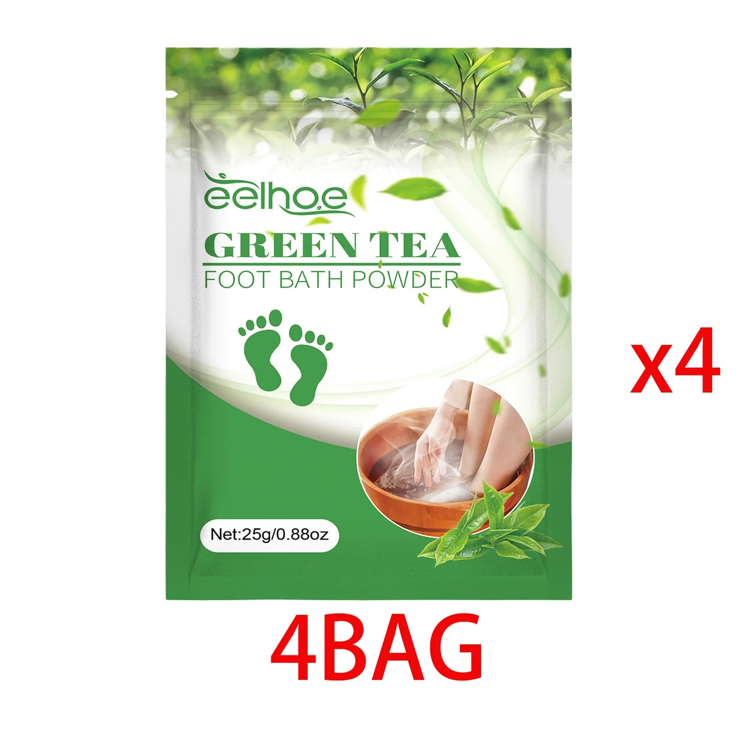 Green Tea Sea Salt Foot Soak – Exfoliate & Soften Feet
