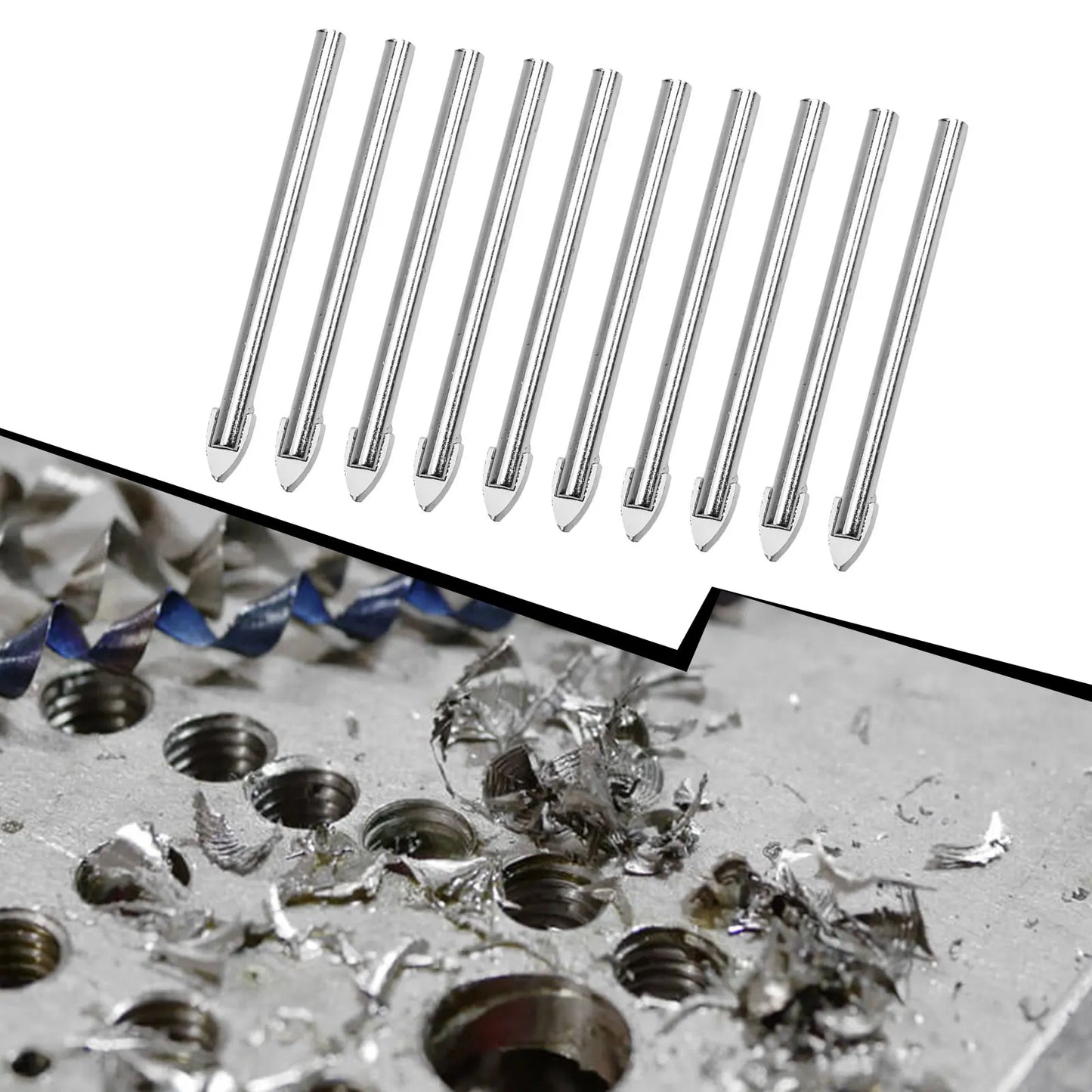 Tip Glass Ceramic Tile Drill Bit Head Cemented Carbide Drilling Hole