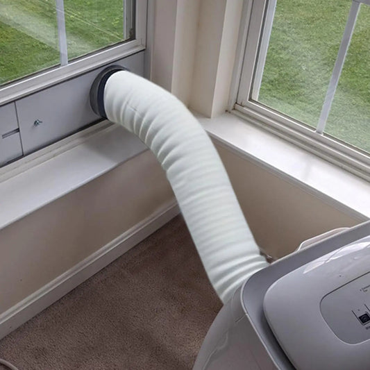 AC Hose Insulation Sleeve Dust Proof UV Protection Flexible Portable AC Hose Insulation For Home Apartment Office Dormitory Peaceful Pleasures Health and Wellness