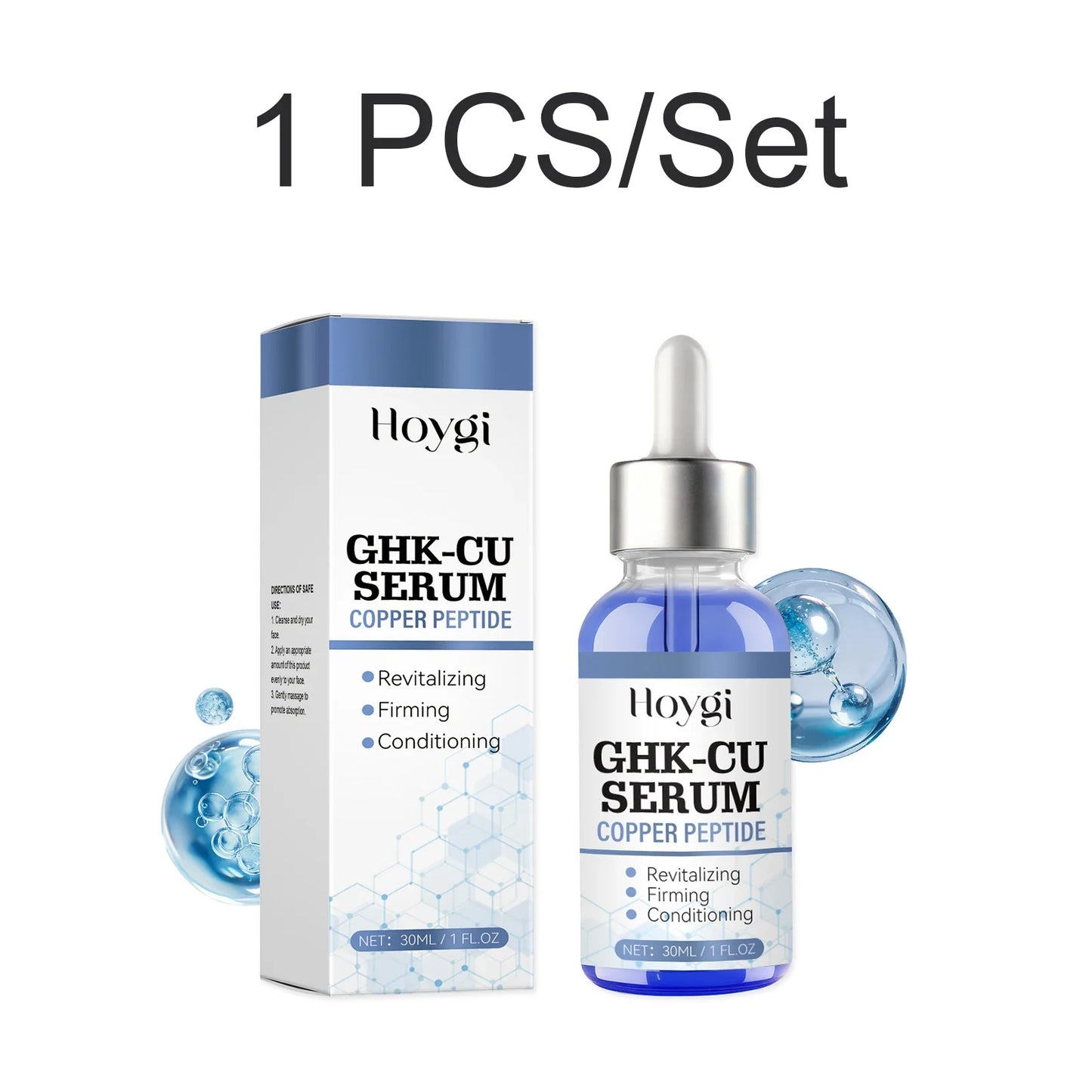 Copper Peptide Face Serum – Firming, Hydrating & Brightening