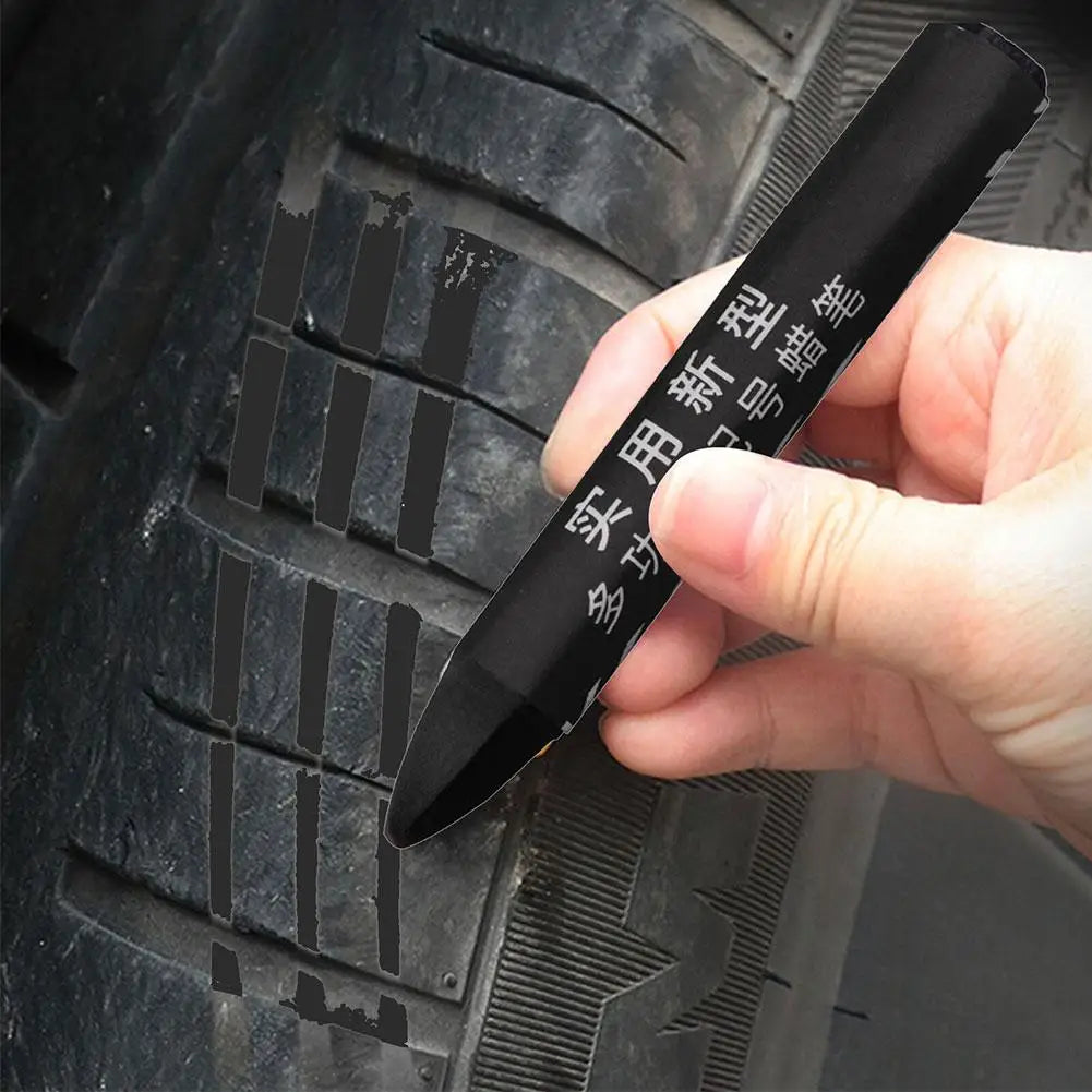 Portable Tire Marking Crayon - Lightweight and Waterproof Peaceful Pleasures Health and Wellness