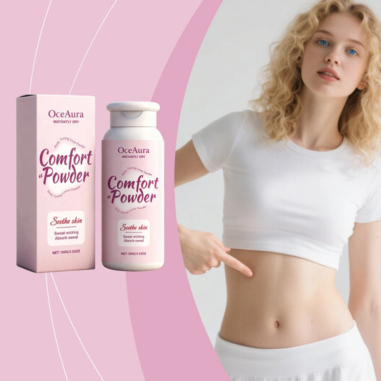 OceAura Comfort Body Powder | Sweat & Odor Control 100ml Body Powder Peaceful Pleasures Health and Wellness Default Title