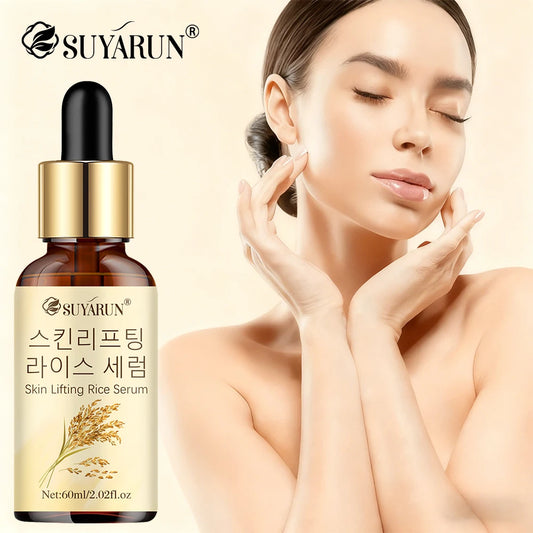 SUYARUN Glow Boosting Rice Essence Serum – Brightening Hydrating Facial Treatment with Fermented Extract & Niacinamide. Peaceful Pleasures Health and Wellness
