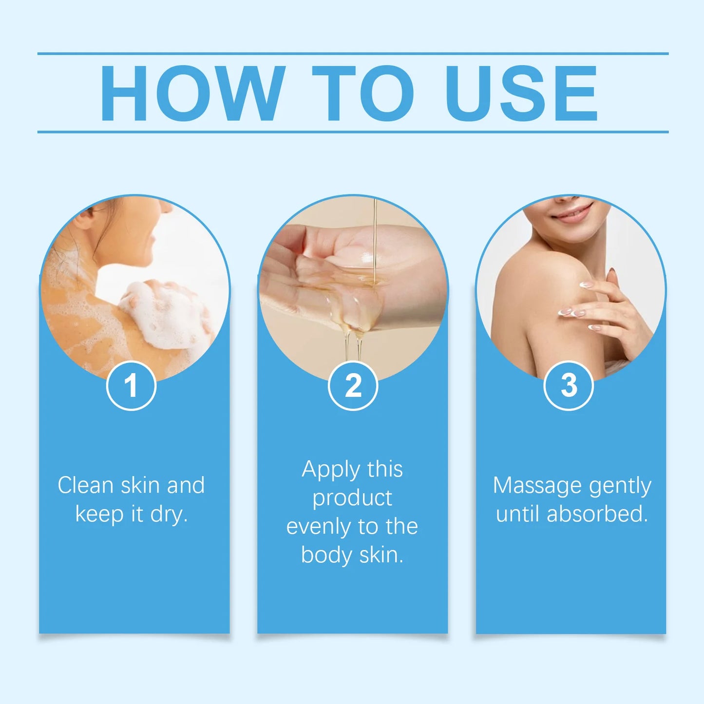 OceAura Vanilla Body Massage Oil – Moisturize & Stress Relief