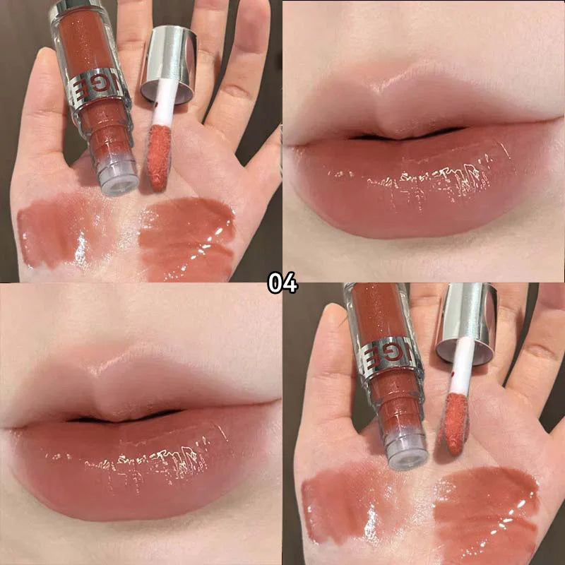 Herorange Water Glow Lip Oil Serum – Hydrating Lip Gloss