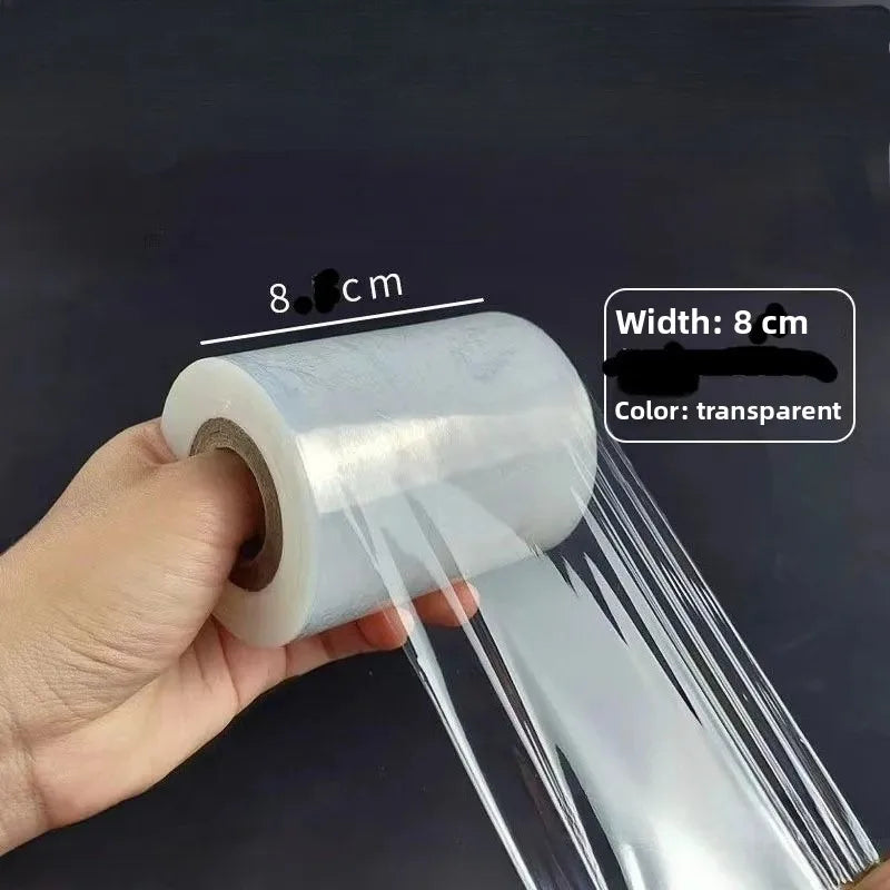 Elastic PVC Bottle Sealing Film – No-Heat Stretch Wrap for Jars