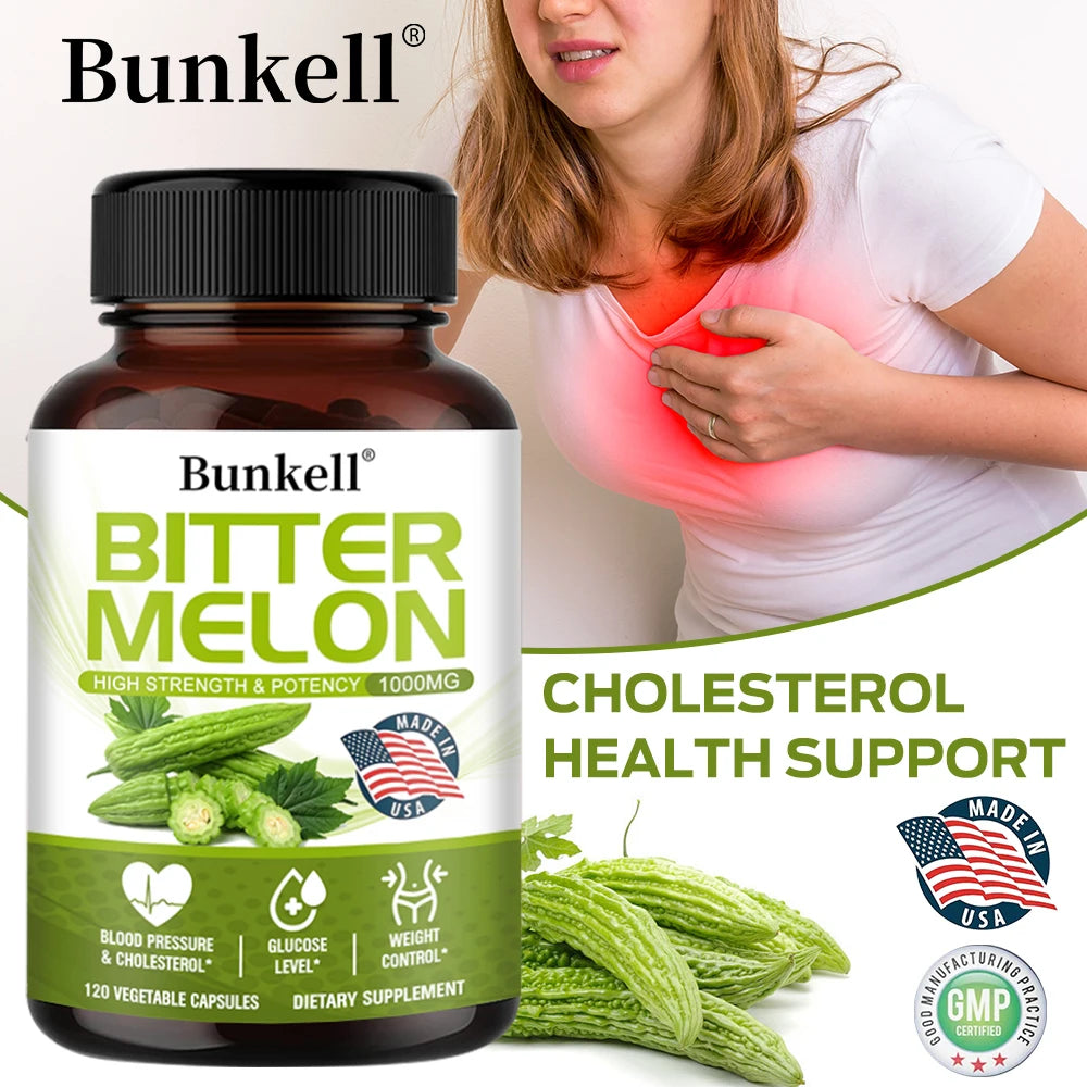 Natural Bitter Melon Extract Capsules for Metabolic Health Peaceful Pleasures Health and Wellness