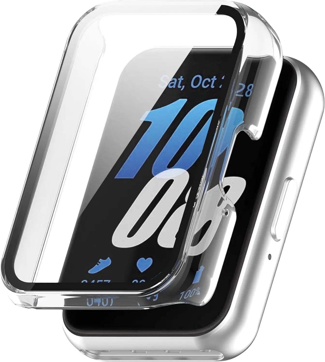 Samsung Galaxy Fit 3 Case – Hard PC Bumper & Tempered Glass Peaceful Pleasures Health and Wellness