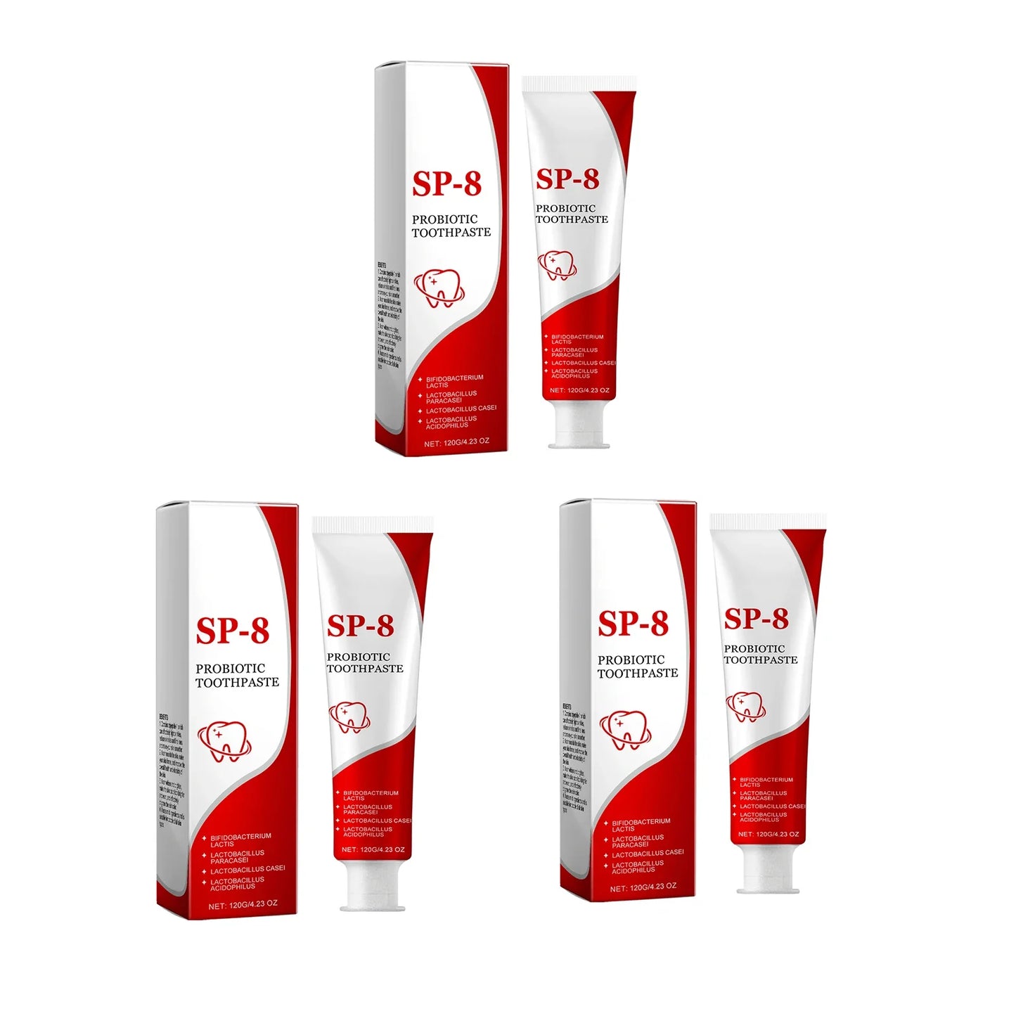 Probiotic Brightening Whitening Toothpaste – Deep Clean & Fresh Breath
