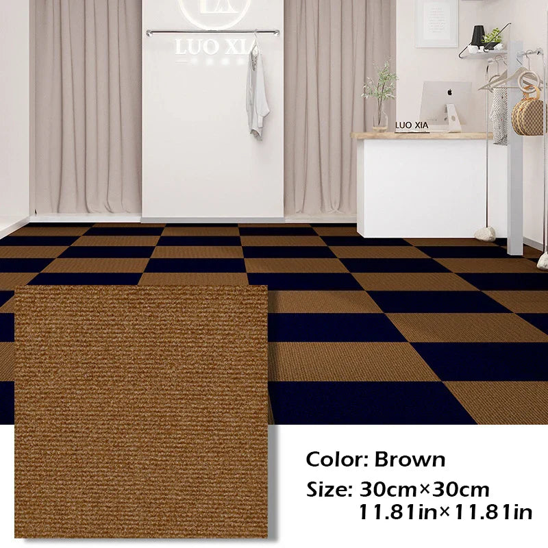 Self-Adhesive Carpet Tiles 30x30cm | DIY Anti-Slip Modular Rug