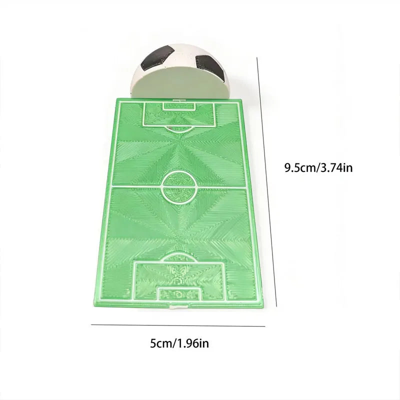 3D Soccer Field Magnetic Bookmarks Students Creative Reading Page