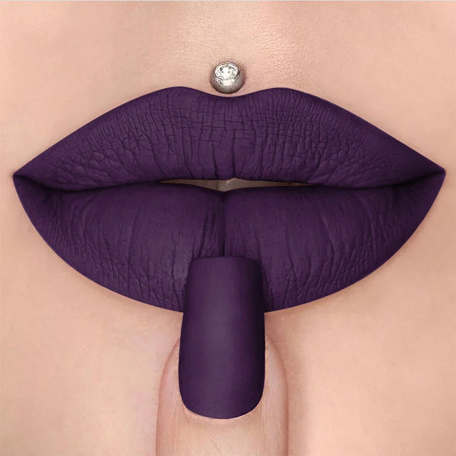KAFURUX Matte Velvet Lipstick Pen – 15 Shades | Waterproof