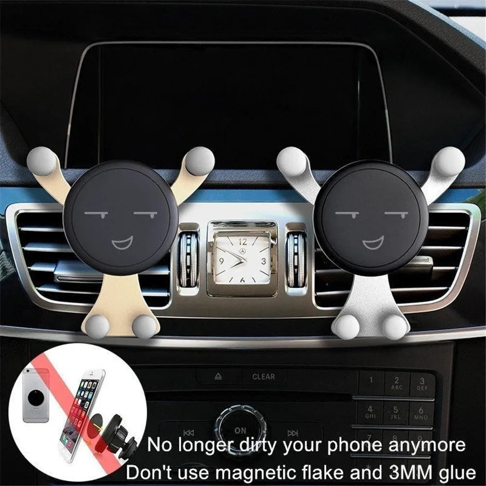 Gravity Air Vent Car Phone Holder – Universal Mount