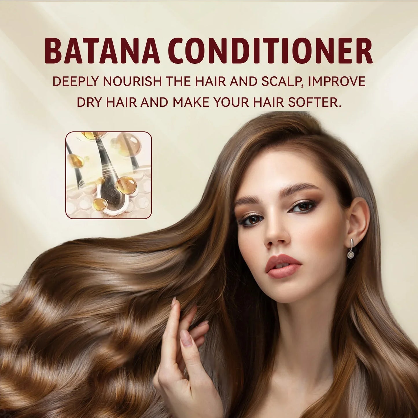 HOEGOA Batana Oil Hair Conditioner – Repair & Moisturize