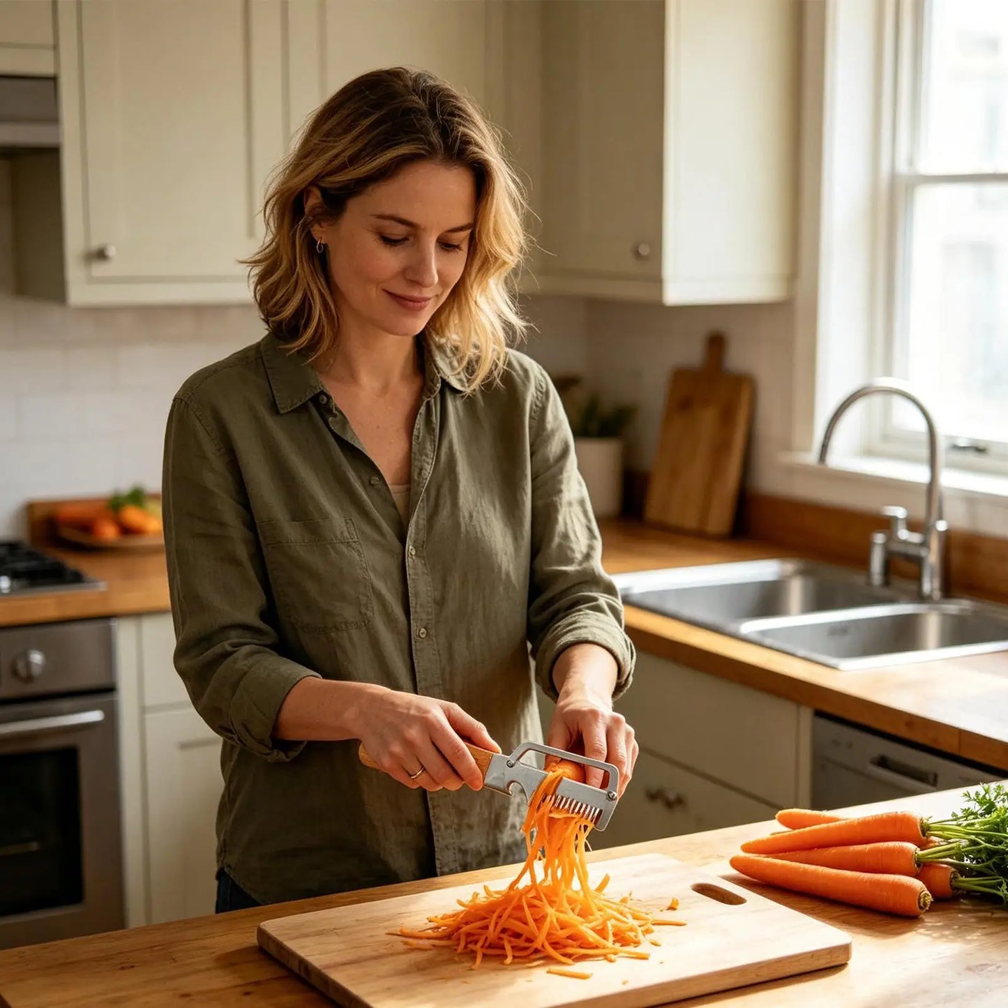 3-in-1 Stainless Steel Vegetable Peeler with Bottle Opener