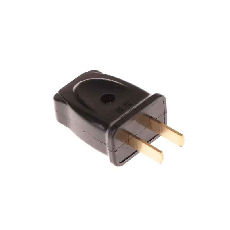 1/5PCS 2 Pole 10A Male US Wiring Plug Japan Rewirable Cable Convert Plug Female Socket Type A Power Strip Connector America Peaceful Pleasures Health and Wellness 1pcs Black Male