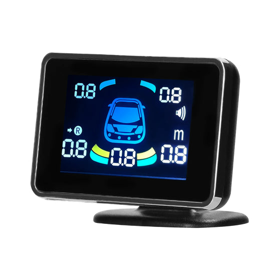 Car Parking Sensor Reversing Radars System Front & Rear Support Sound Warning/Buzzer/Mute with 8 Parking Sensors Peaceful Pleasures Health and Wellness