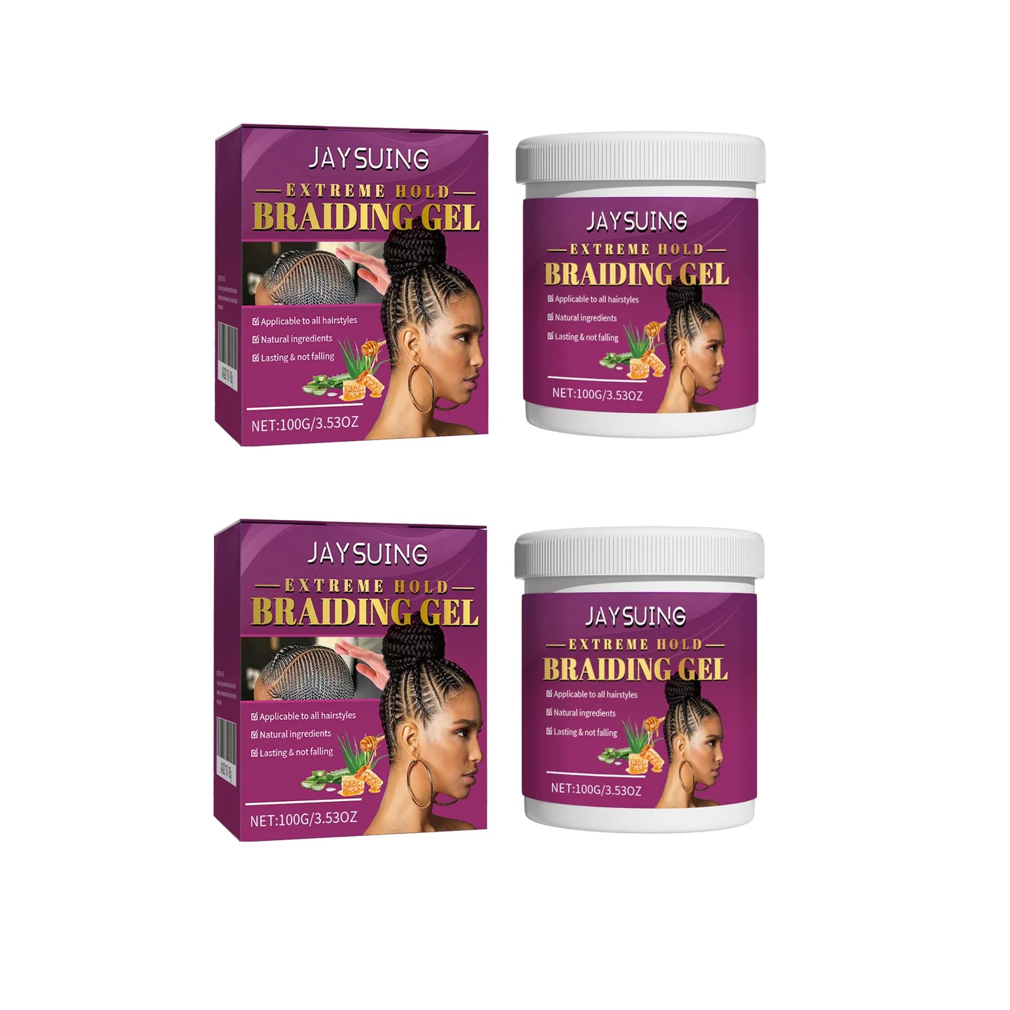 Dreadlock Styling Gel – Strong Hold, Frizz Control & Moisture