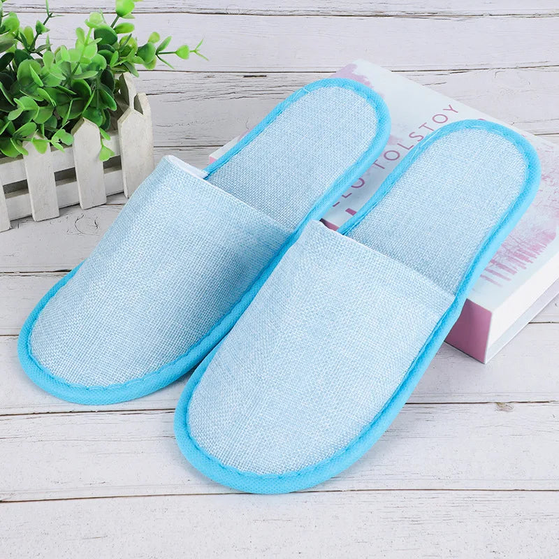 Disposable Hotel Slippers Non-Slip EVA Indoor Guest Slides