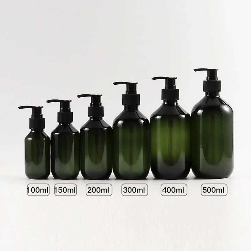 Refillable Pump Dispenser Bottles 100–500ml | Soap & Shampoo