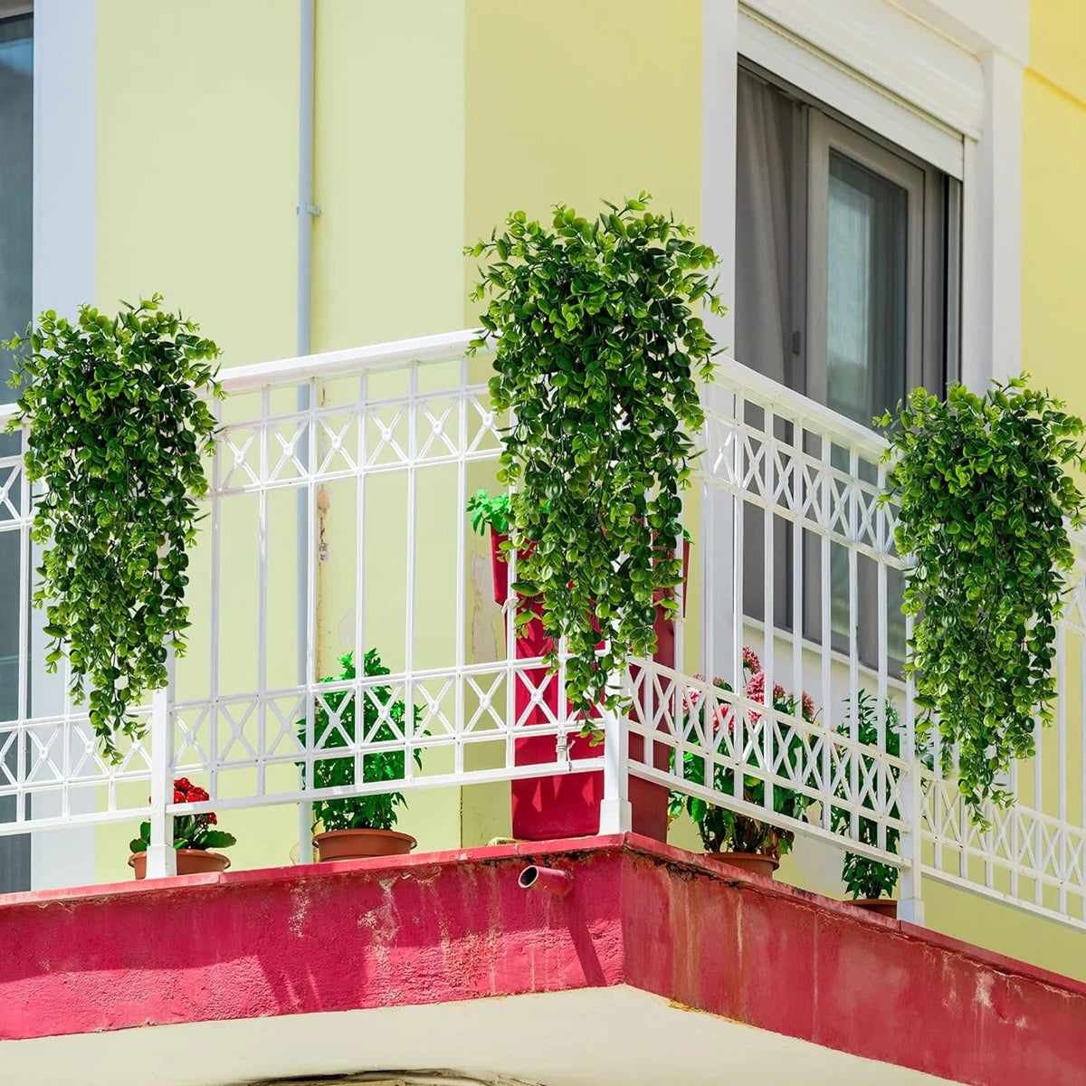 Artificial Fern Vine Garland – UV-Resistant Outdoor Wedding Decor