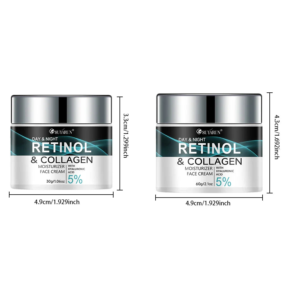 SUYARUN Retinol & Collagen Face Cream – Firming Moisturizer
