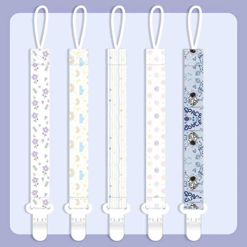 Baby Pacifier Clip Holder & Teether Strap – Boys & Girls