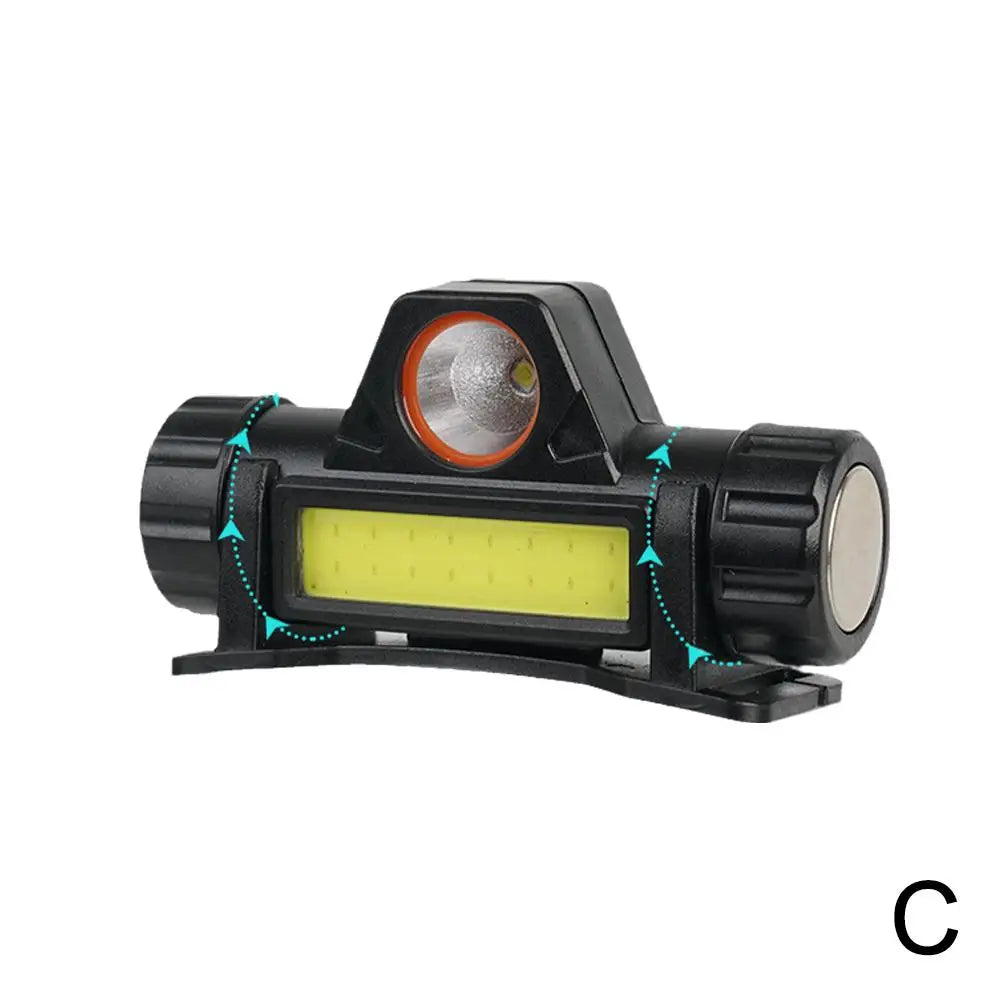 Auto Darkening Welding Helmet with LED Headlight | Solar Powered