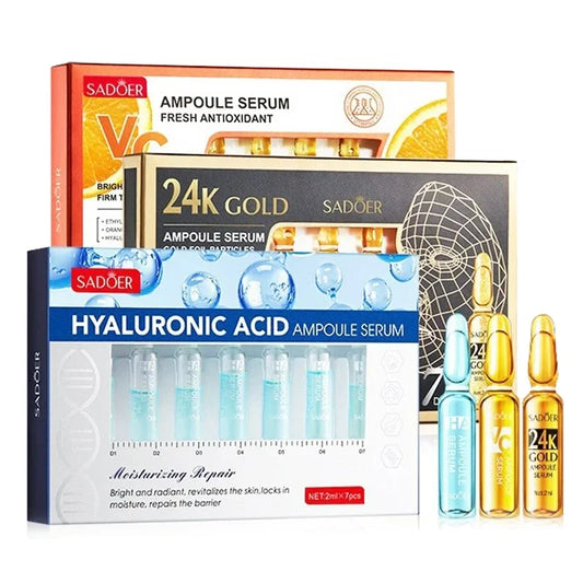 SADOER 24K Gold Face Serum – Hyaluronic Acid & Dark Spots Face Serum Oasis Select