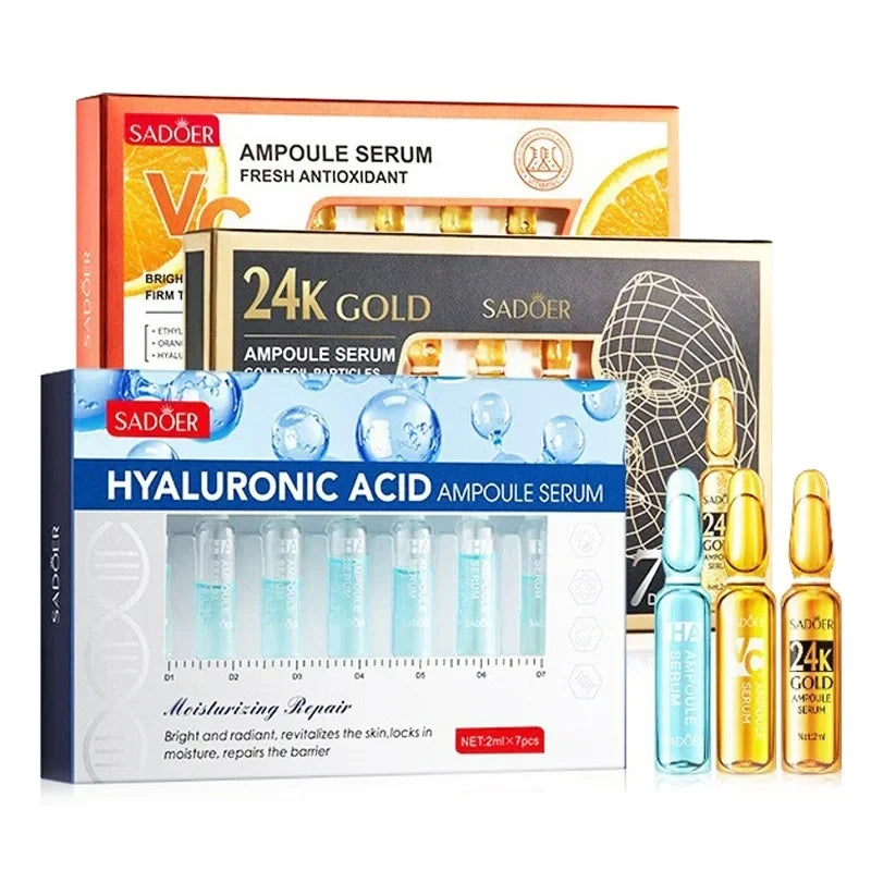 24K Gold Face Serum – Hyaluronic Acid & Dark Spot Essence