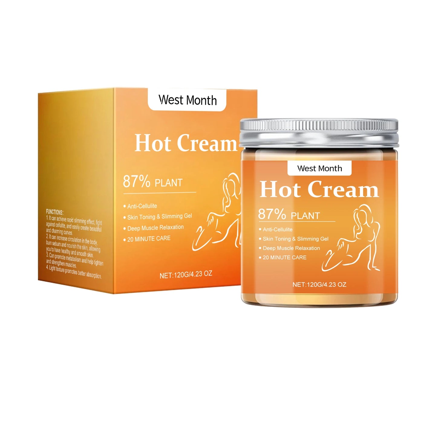 Body Firming Sculpting Cream – Moisturizing Lotion for Belly & Legs