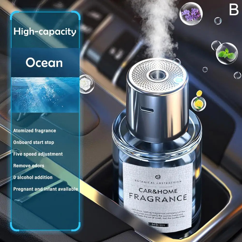 Smart Ultrasonic Car Air Freshener Aromatherapy Diffuser 160ml