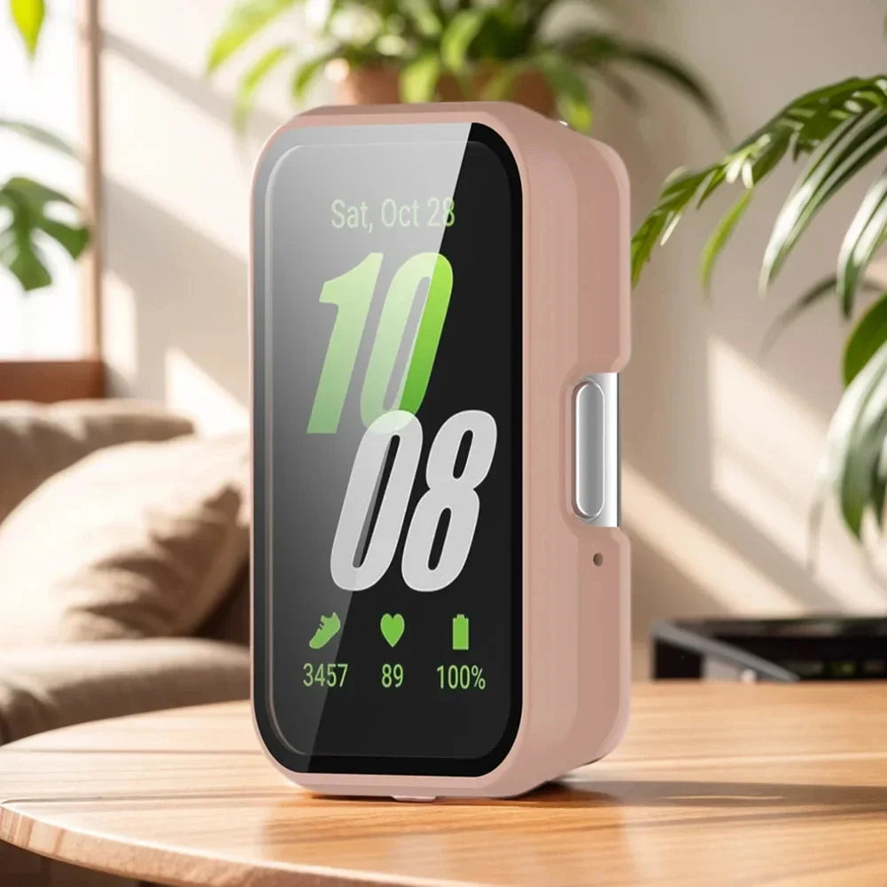 Samsung Galaxy Fit 3 SM-R390 PC Case + Tempered Glass Peaceful Pleasures Health and Wellness