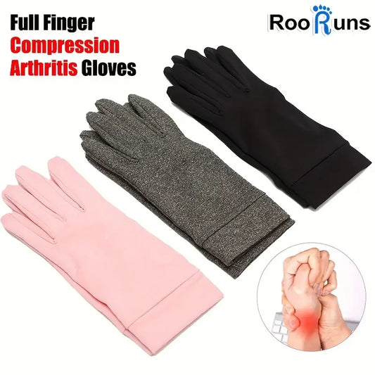 1 Pair Full Finger Pressure Health Cotton Gloves,Health Rehabilitation Training,Cycling Gloves Peaceful Pleasures Health and Wellness