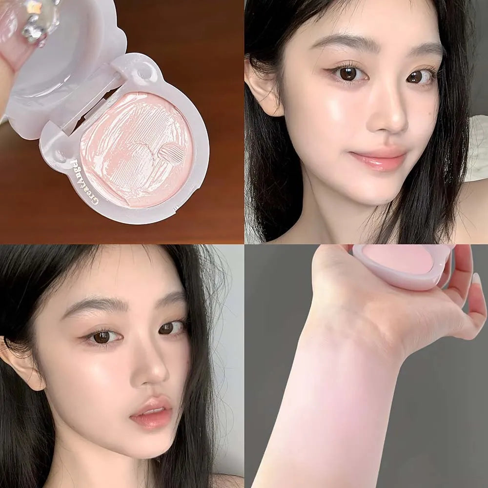 Korean Jelly Blush Cream | Lip & Cheek Dual-Use Blusher