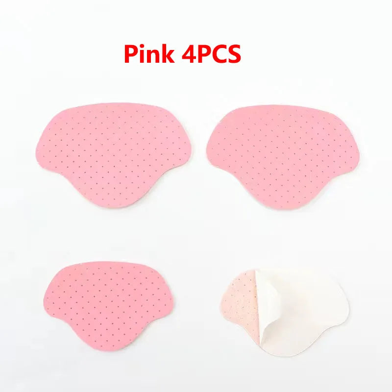 4-Pack Adhesive Heel Patches | Breathable Shoe Repair Pads