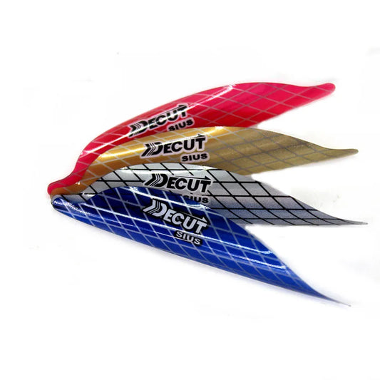 Box 1 56'' 75'' 2'' Archery Spiral Feather Spinning Arrow Vanes Left Peaceful Pleasures Health and Wellness 1.75in blue-RH